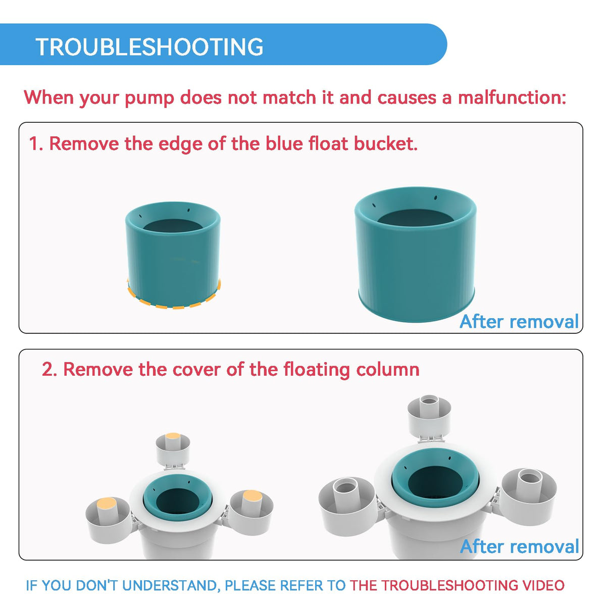 Durable, UV-resistant construction resists sun and pool chemicals