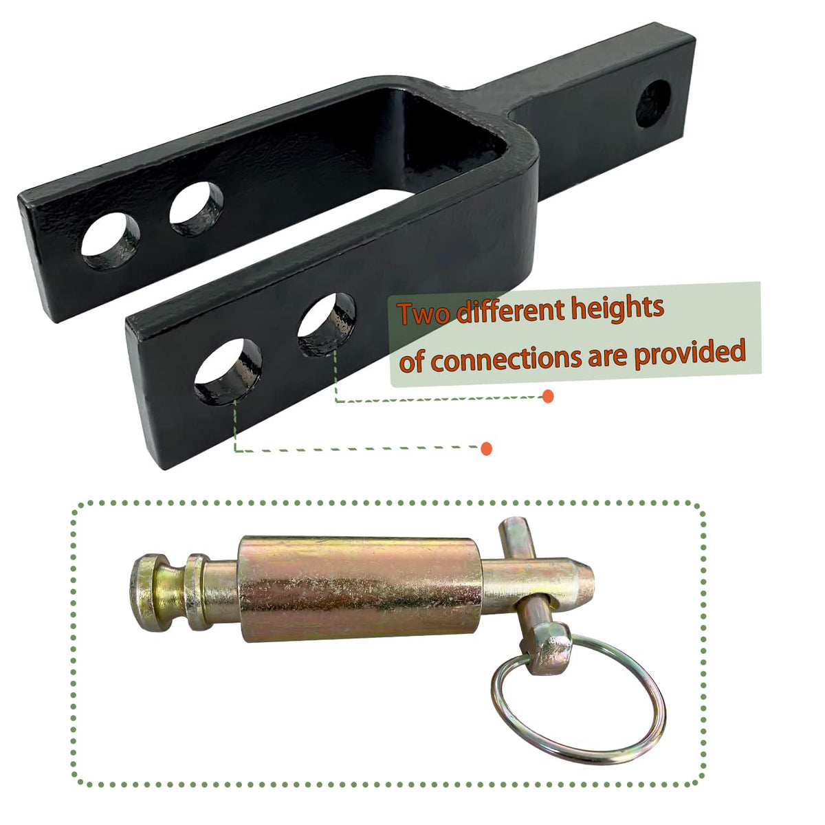 C CLINK one-piece casting close-up highlights welding-free construction and reliability.