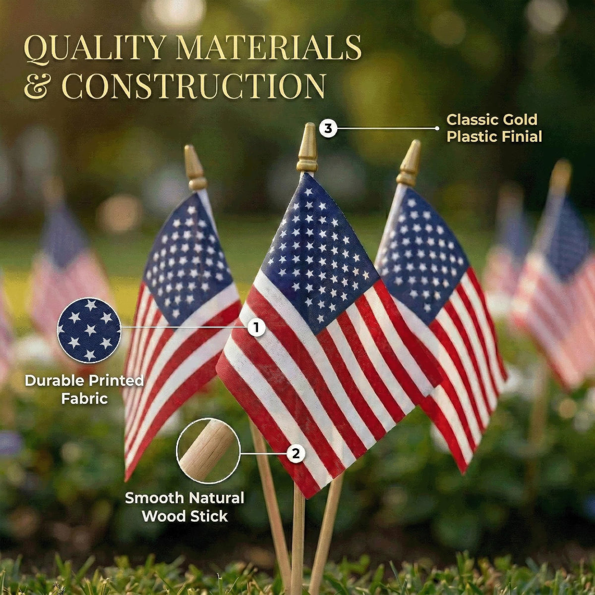 C Crystal Lemon flags for outdoor displays maintain bright colors in daylight.