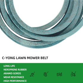 C-YONG Cub Cadet 50 inch deck belt shown for quick installation