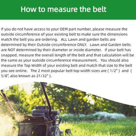 C-YONG deck belt aramid for D140, reliable fit with OEM-equivalent John Deere models.