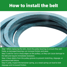 C-YONG deck belt aramid for Z255, built to resist wear in frequent use.