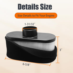 Caalii tune-up kit for Deere X390 oil filter protects engine and extends lifespan.
