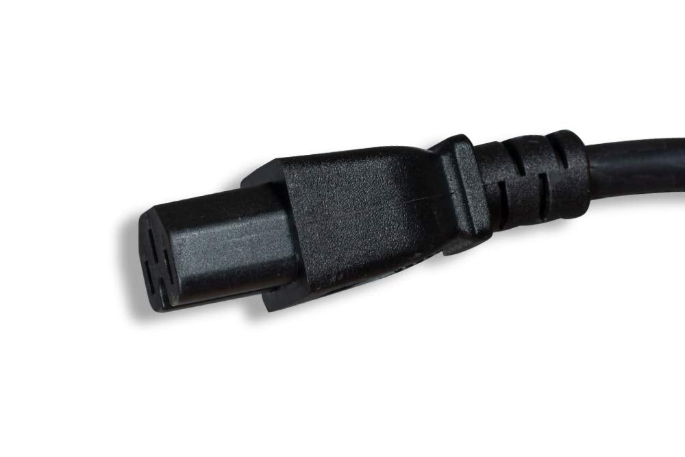 Cablelera eight-foot black power cord, 14AWG, 15A, ideal for server racks and PDUs.