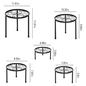 CADANI floor-friendly stands protect floors while supporting pots.