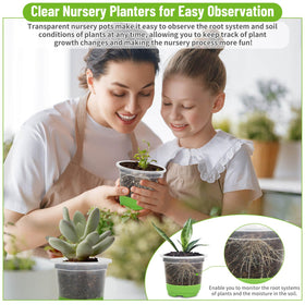 Caffox seedling kit plant labels for organized seed tracking