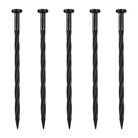 CAIGAIC landscape spikes 8-inch spiral secure durable garden borders.