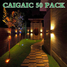 CAIGAIC outdoor spikes suit tents and fences with sturdy plastic support.
