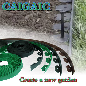 CAIGAIC reusable no-dig spikes resist rust for long-lasting landscaping.