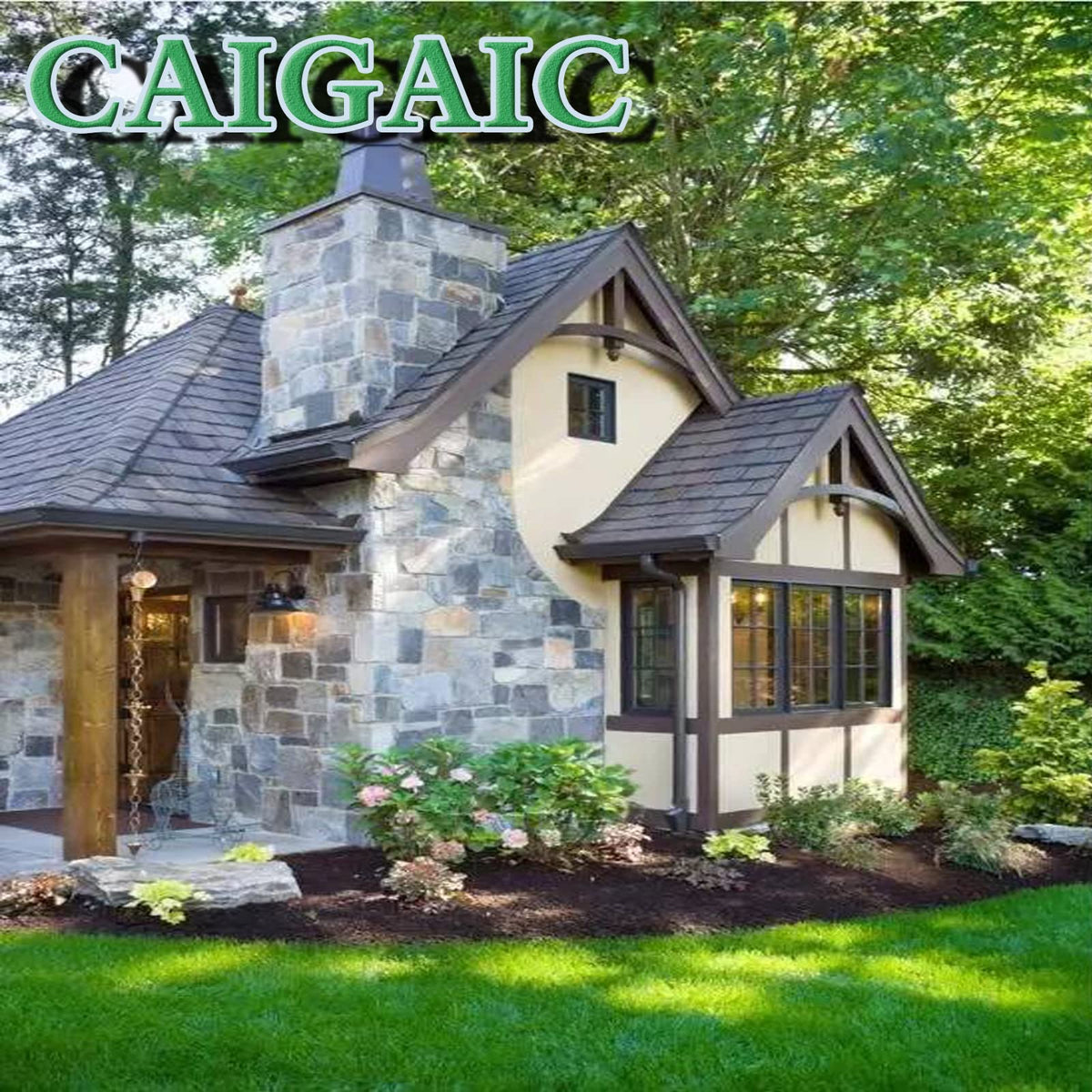 CAIGAIC weed barrier anchors install quickly for landscape projects.