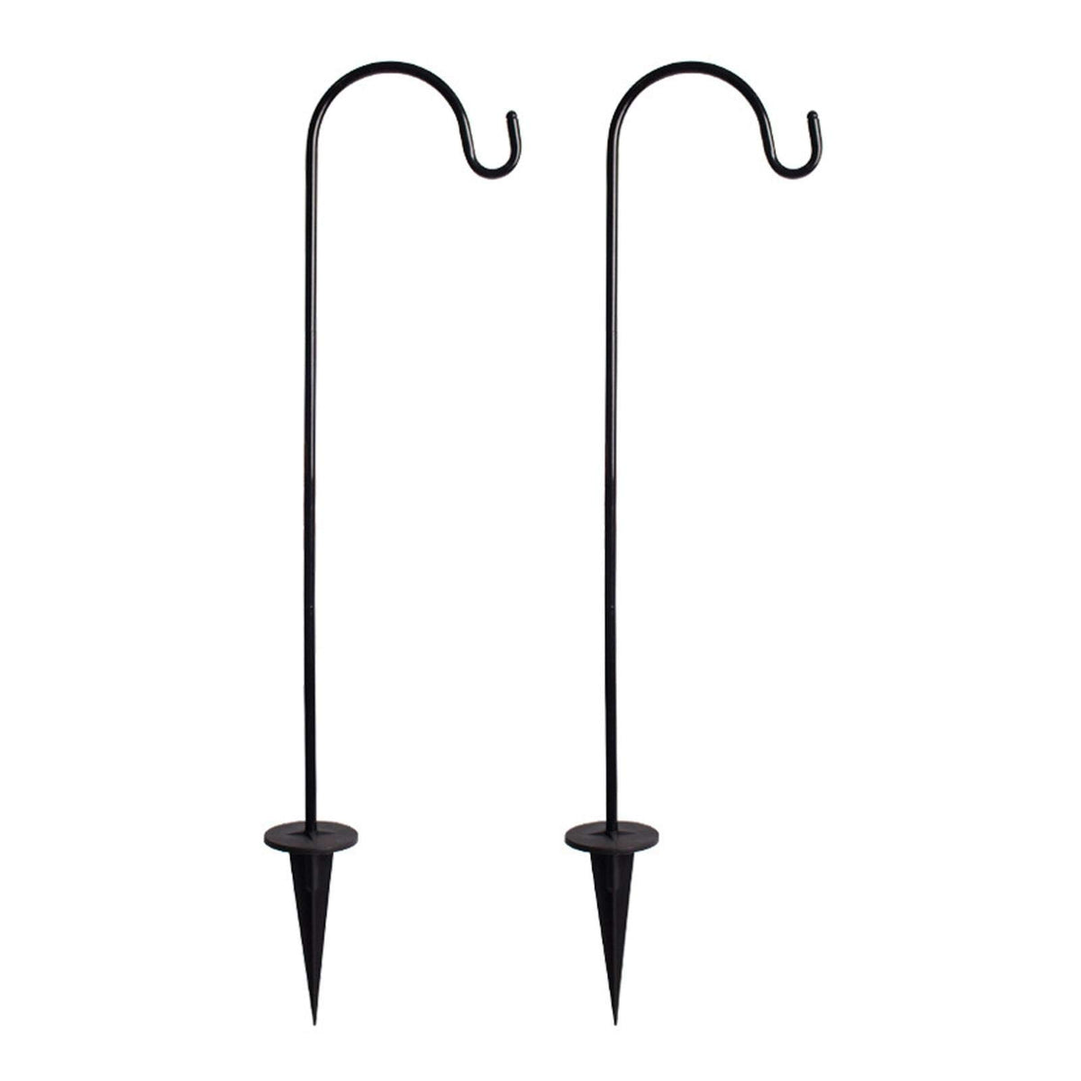 CALIDAKA outdoor hook base forks stabilize ground setup for garden displays.