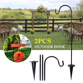 CALIDAKA outdoor hook S-shaped hook included for easy hanging of decor.