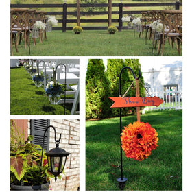CALIDAKA outdoor hook wedding aisle setup for elegant decor accents.