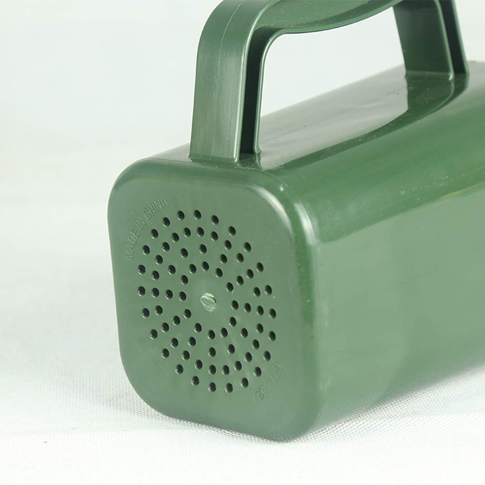CALIDAKA soil scoop constructed from one-piece plastic for durability and easy cleaning.