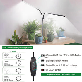 CalKoo flexible gooseneck lets you target light exactly where needed.