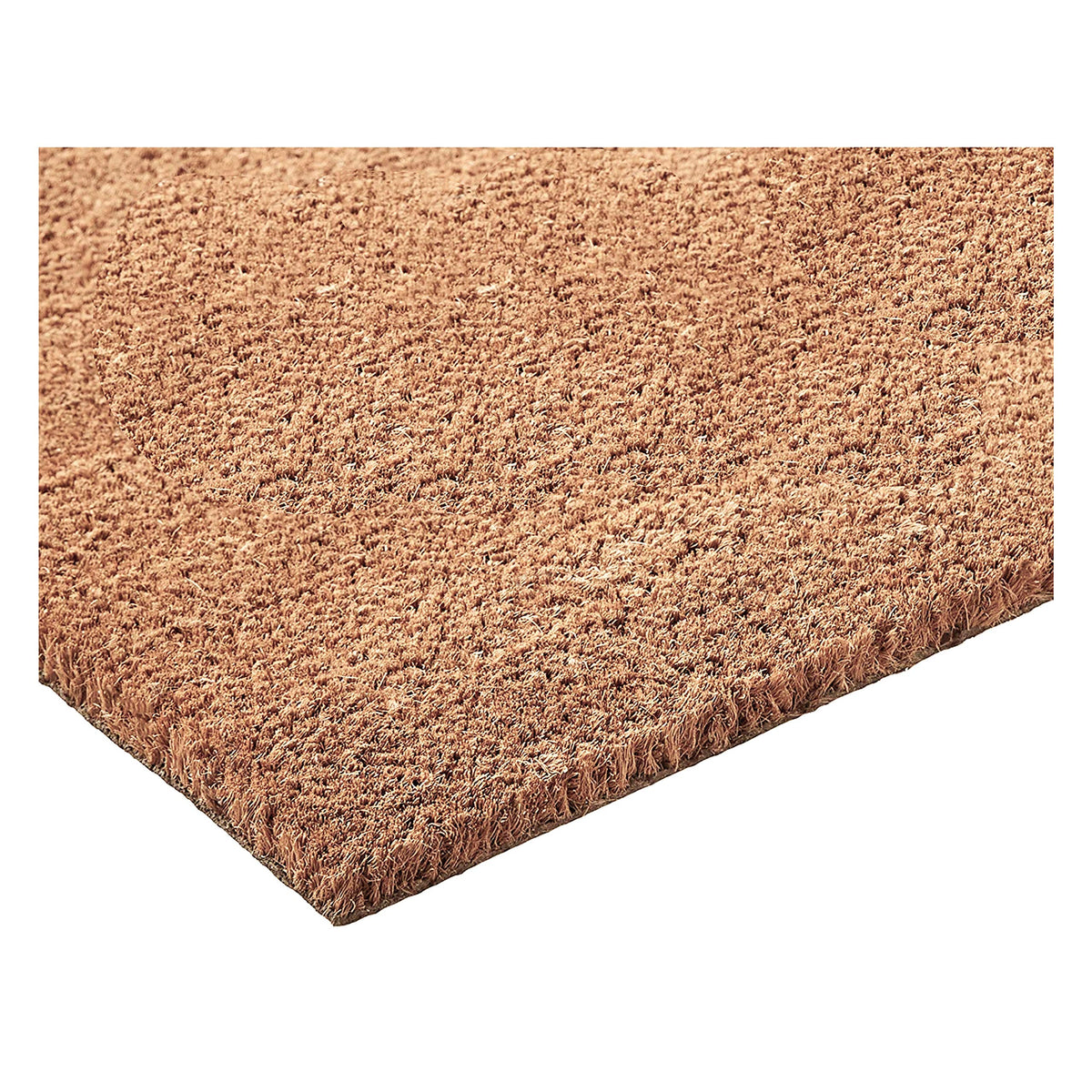 Calloway Mills doormat vinyl backing demonstrates slip-resistance and stability