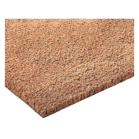 Calloway Mills doormat vinyl backing demonstrates slip-resistance and stability