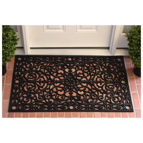 Calloway Mills Gatsby rubber doormat 24x36, built to withstand high-traffic entrances and weather.