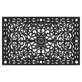 Calloway Mills Gatsby rubber doormat full view, perfect for high-traffic entryways.