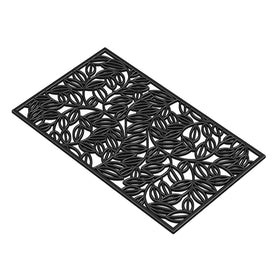 Calloway Mills Lilac Vine rubber doormat all-season edge.