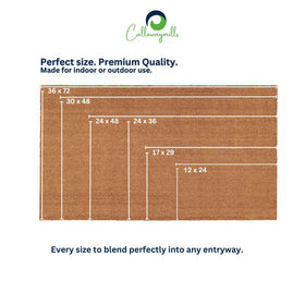 Calloway Mills natural coir fiber texture for dirt removal