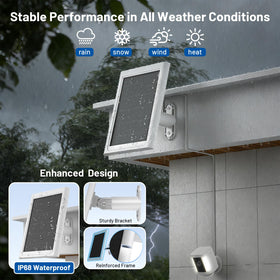 Callsun IP68 weatherproof design handles rain and snow for outdoor use.