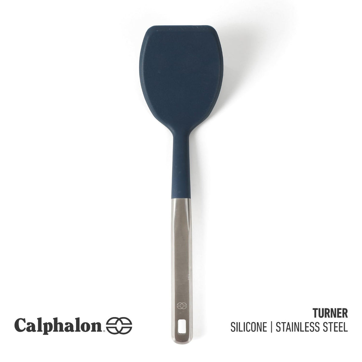 Calphalon Prime with stainless steel handle for a sturdy, controlled grip during cooking