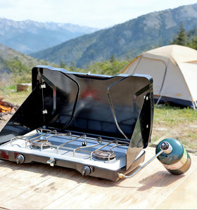 CALPOSE 15 psi pressure regulation ensures steady heat for efficient cooking.