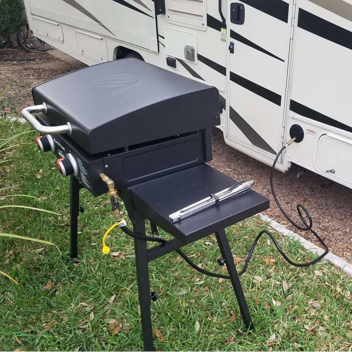 CALPOSE easy-install quick-connect valve for hassle-free camping grilling