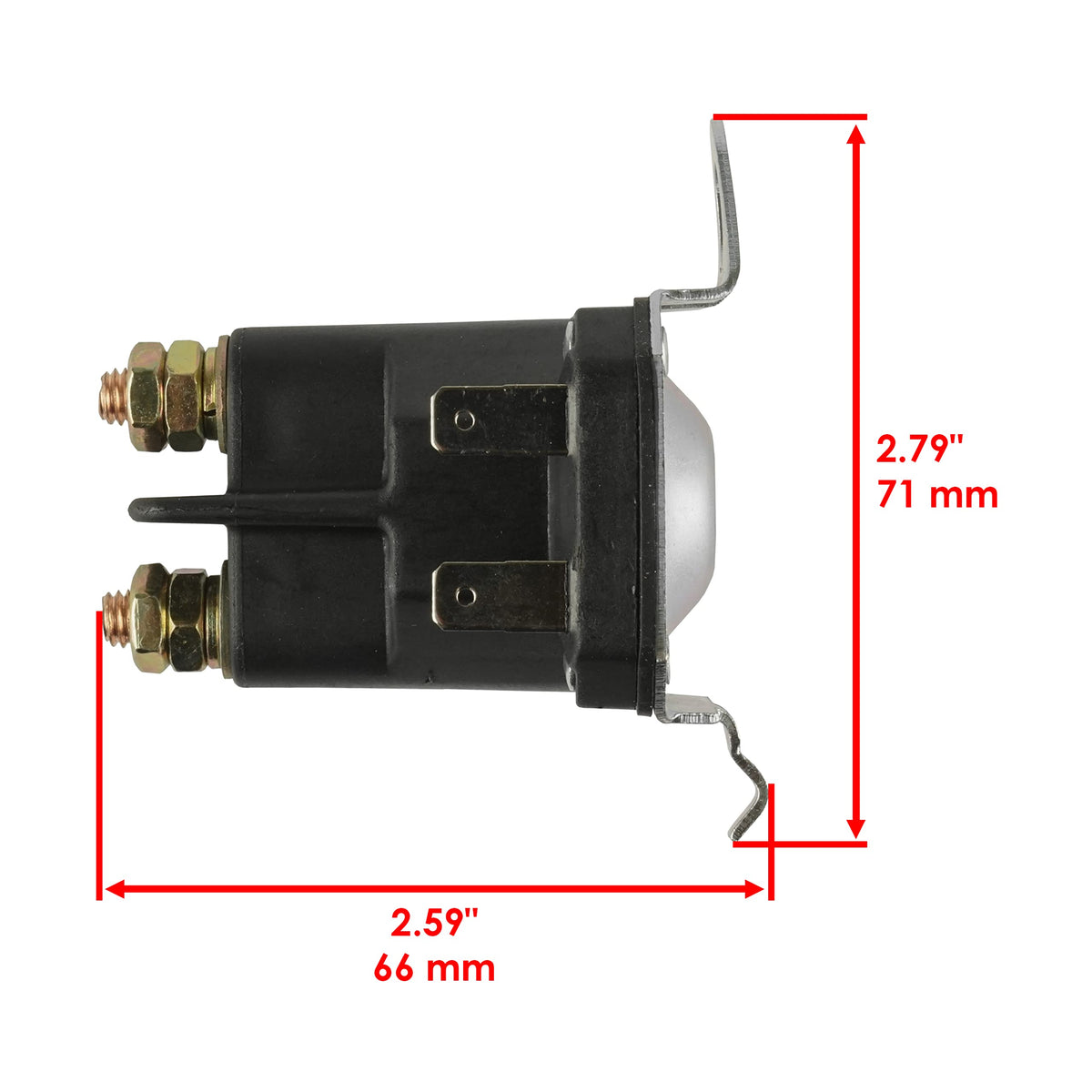 Caltric solenoid YTH2348 package ready for quick mower starts.