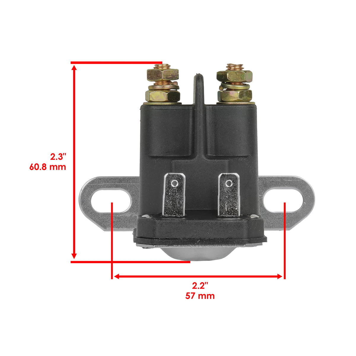 Caltric starter relay on John Deere E110 showing easy compatibility