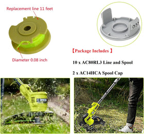 CALU LUKY AC80RL3 spool cap assembly demonstrates quick cap removal.