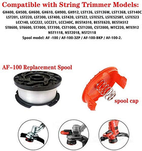 CALU LUKY AF100 spool with 30ft line ready for quick reloads.