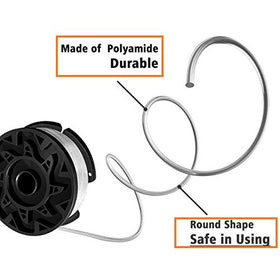 CALU LUKY AF100 spool compatibility list showing model reach.