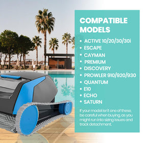 Calvana 9983152-R2 Dolphin tracks detail closeup emphasizes sturdy rubber grip