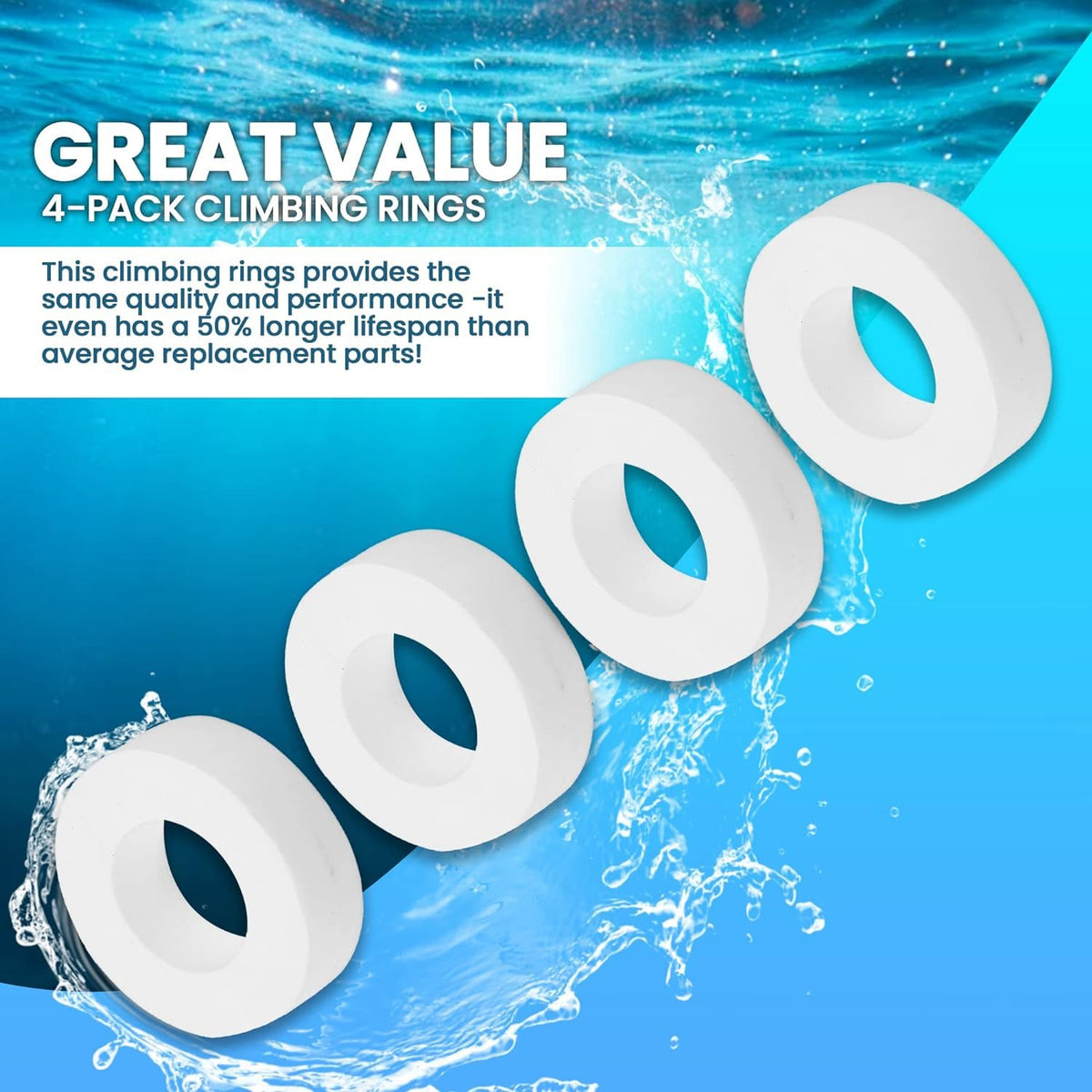 Calvana climbing ring DX3, easy-fit part for Dolphin DX3 models