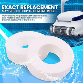 Calvana climbing ring M500, sturdy upgrade for Dolphin pool robots