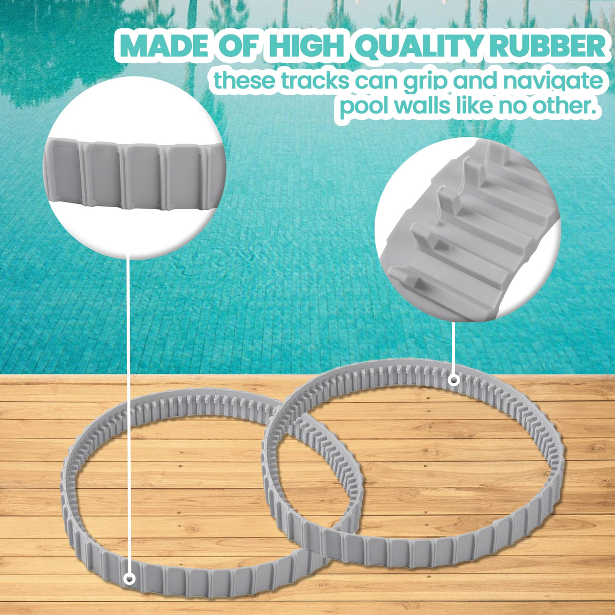 Calvana Dolphin tracks includes 2-pack packaging image demonstrates value