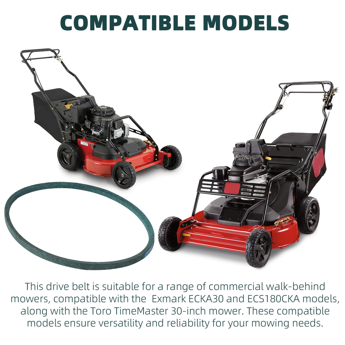 Calvana Exmark Toro compatibility highlight for broad model support