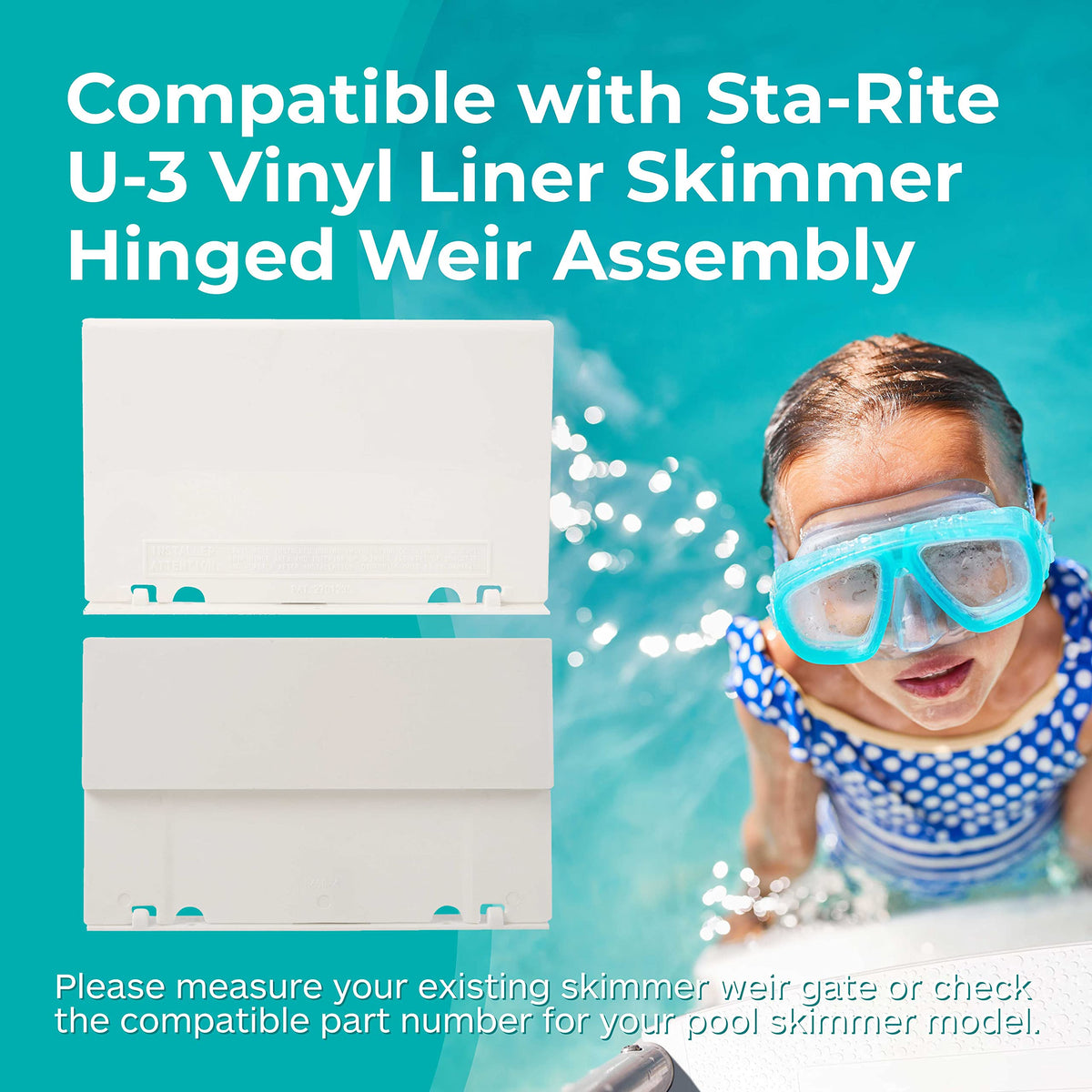 Calvana hinged design weir gate supports efficient surface skimming