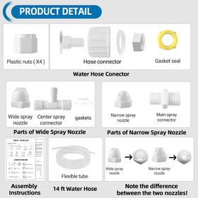 Calvana garden hose connector showing secure grip for leak-free connections