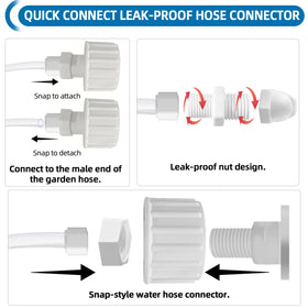 Calvana pool-slide narrow spray nozzle offers targeted jets and precise flow