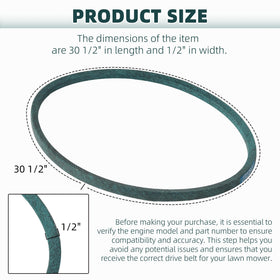 Calvana wrapped-molded belt detail emphasizing durability and smooth operation