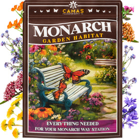 CAMAS Pollinator Supply Co monarch kit package for butterfly gardening