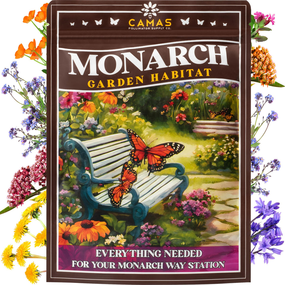 CAMAS Pollinator Supply Co monarch kit package for butterfly gardening