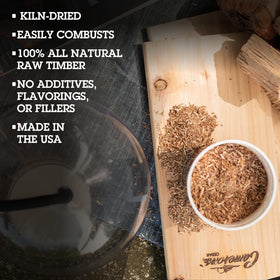 Camerons cherry wood chips enhance poultry with a smooth, balanced smoke flavor.