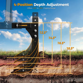 CAMMOO quick setup enables four-depth option for precise trenching