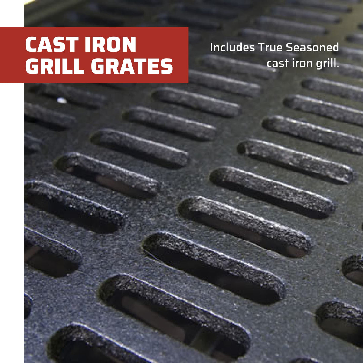 Camp Chef Deluxe BBQ Grill Box heat-diffuser-plates ensure steady cooking across the burner