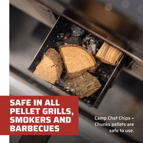 Camp Chef Premium Hardwood Chips proudly made in the USA supporting local farms