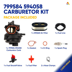 Canamax fuel line for steady fuel delivery